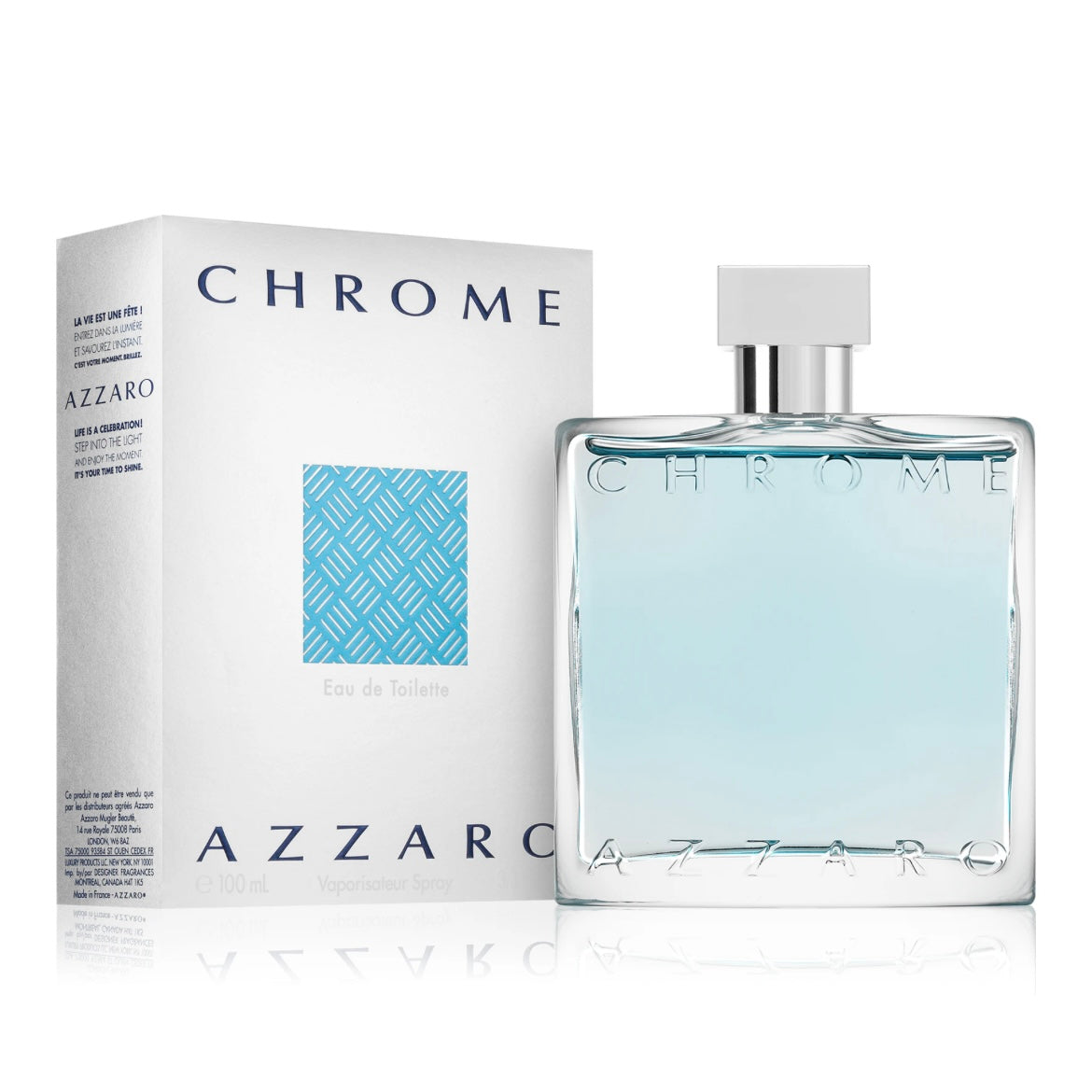Azzaro Chrome Eau De Toilette For Men